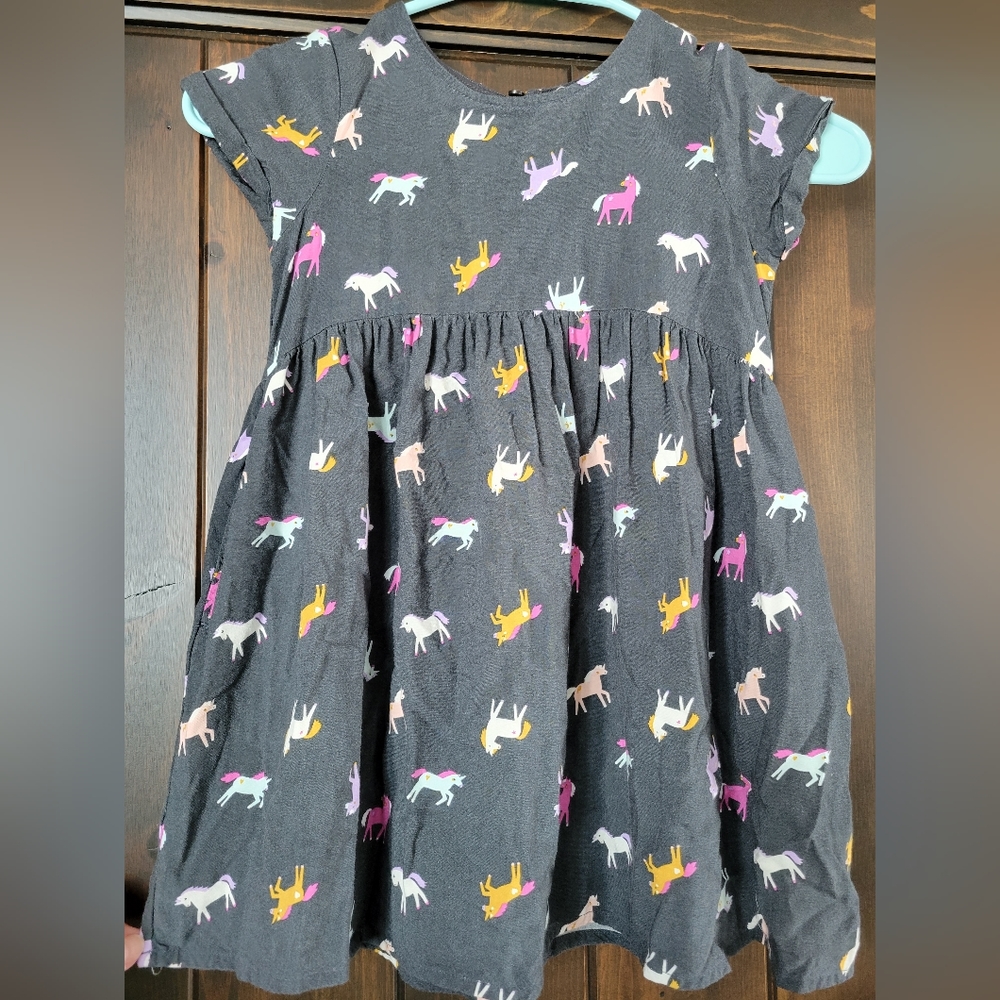 Girls unicorn dress